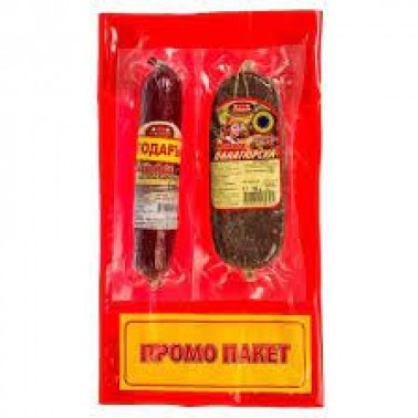 PROMO PACKAGE PANAGYURSKA LUKANKA 190GR + LARDED SALAMI 130GR "STEFANOV" PRICE PER PACK