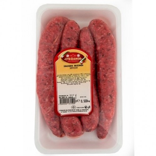 HAIDUSHKA SAUSAGE 500GR "STEFANOV" PRICE PER PCS.