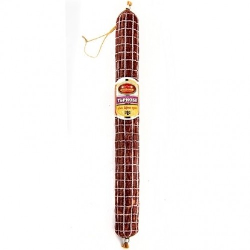 LARDED SALAMI TARNOVO NET "STEFANOV" PRICE PER KG.