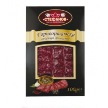 GORNOORYAHOVSKI DELICACY 100GR "STEFANOV" PRICE PER PCS.