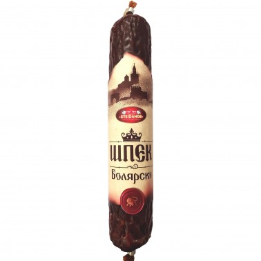 LARDED SALAMI BOLYARSKI 310GR "STEFANOV" PRICE PER PCS.