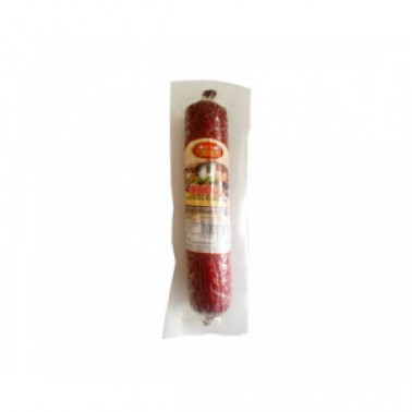 DRY LARDED SALAMI 300GR "STEFANOV'' PRICE PER PCS.