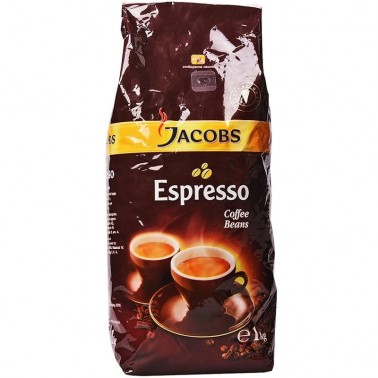 COFFEE JACOBS ESPRESSO 1KG "SVOGE" 9PCS IN BOX, PRICE PER PCS.