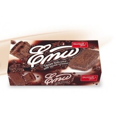 BISCUITS EMI COCOA 200GR "SWEETPLUS" 24PCS IN BOX, PRICE PER PCS.