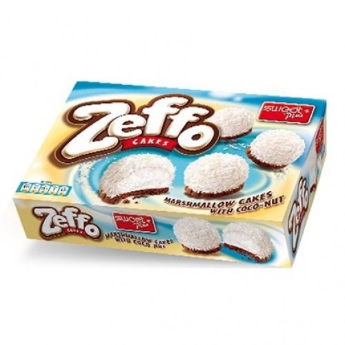 BISCUITS ZEFFO COCONUT 115GR "SWEETPLUS" 12PCS IN BOX, PRICE PER PCS.