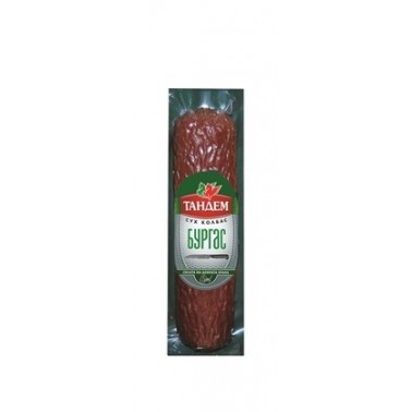 SALAMI BURGAS VACUUM 210GR "TANDEM", 14PCS IN PACK, PRICE PER PCS.