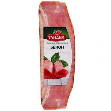 BACON 210GR "TANDEM", PRICE PER PCS.