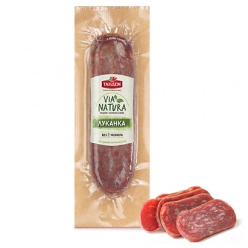 LUKANKA VIA NATURA 170GR "TANDEM", PRICE PER PCS.