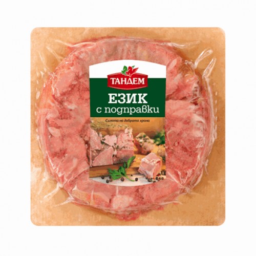 SPICED TONGUE /PERIOD 30 DAYS/ 250GR "TANDEM", 12PCS IN PACK, PRICE PER PCS.