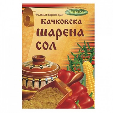 COLORED SALT, BACHKOVSKA 40G "TANAKA", 80PCS IN BOX, PRICE PER PCS.