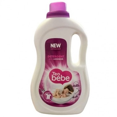 TEO BEBE DETERGENT FABRIC WASH 1.08L COTTON LAVENDER "TEO" PRICE PER PCS.