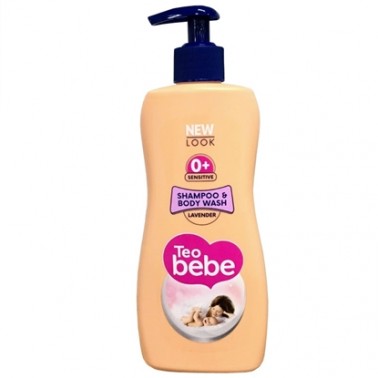 TEO BEBE SHAMPOO AND BODY 400ML LAVENDER "TEO" PRICE PER PCS.