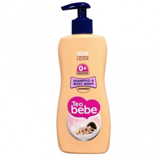 TEO BEBE SHAMPOO AND BODY 400ML LAVENDER "TEO" PRICE PER PCS.
