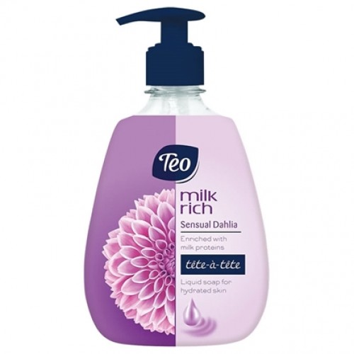LIQUID SOAP 400ML PUMP SENSUAL DAHLIA "TEO" PRICE PER PCS.