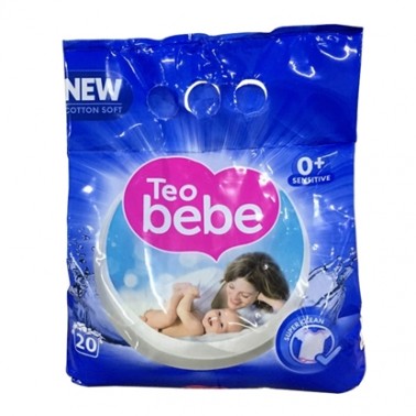 TEO BEBE DETERGENT FABRIC WASH 1.5KG COTTON BLUE "TEO" PRICE PER PCS.