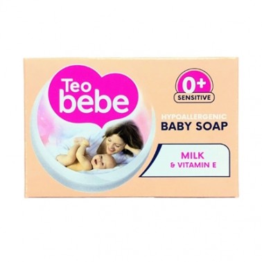 TEO BEBE SOAP 75GR MILK & VITAMIN E "TEO" PRICE PER PCS.