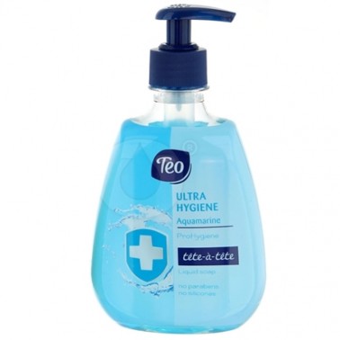LIQUID SOAP 400ML PUMP ULTRA HYGIENE "TEO" PRICE PER PCS.