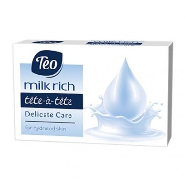 SOAP 100GR DELICATE CARE BLUE "TEO" PRICE PER PCS.