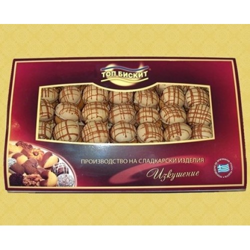 SWEETS MARGARITA WHITE CHOCOLATE 280GR "TOP BISCUIT" PRICE PER PCS.