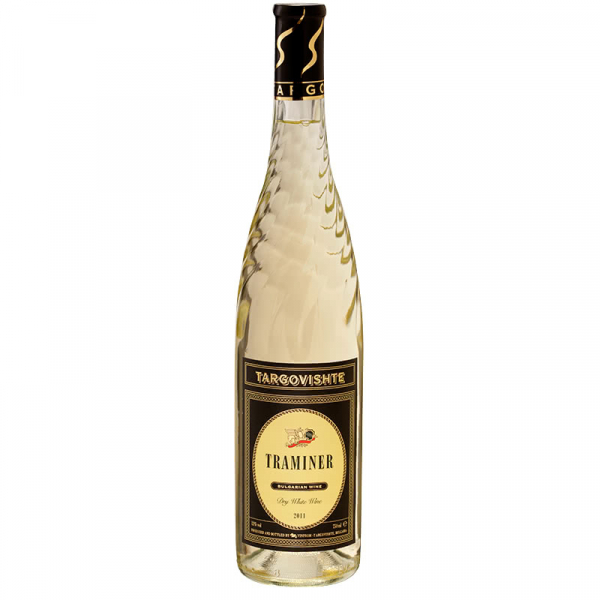 WINE WHITE TRAMINER 0.75L 12% "VINPROM TARGOVISHTE" 6PCS IN PACK, PRICE PER PCS.