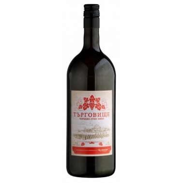 WINE RED 1.5L 11.5% "VINPROM TARGOVISHTE" 5PCS IN PACK, PRICE PER PCS.