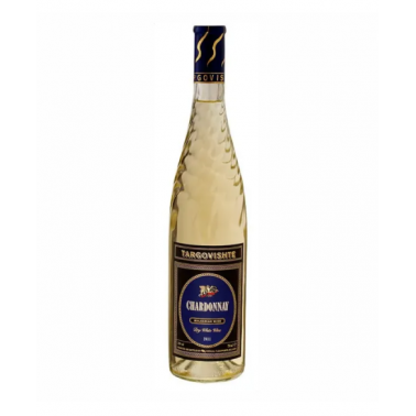 WINE WHITE CHARDONNAY 0.75L 12% "VINPROM TARGOVISHTE" 6PCS IN PACK, PRICE PER PCS.