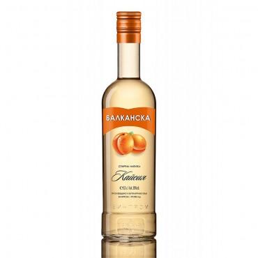 BALKAN APRICOT, RAKIYA 0.7L 38% 6PCS IN PACK, PRICE PER PCS.