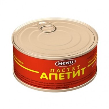 PATE APPETIT 300GR MENU "YANEFF" PRICE PER PCS.