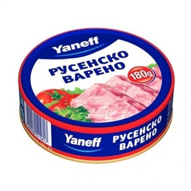 BOILED PORK IN JELLY 180GR "YANEFF" 36PCS IN BOX, PRICE PER PCS.