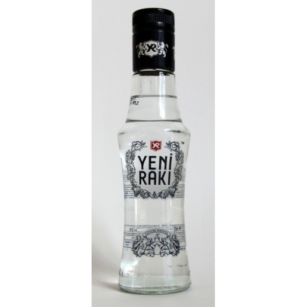 YENI RAKI 350ML 45% 12PCS IN PACK, PRICE PER PCS.