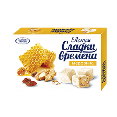 LOKUM 130GR MEDOVINA "ZAHARNI ZAVODI" 54PCS IN BOX, PRICE PER PCS.