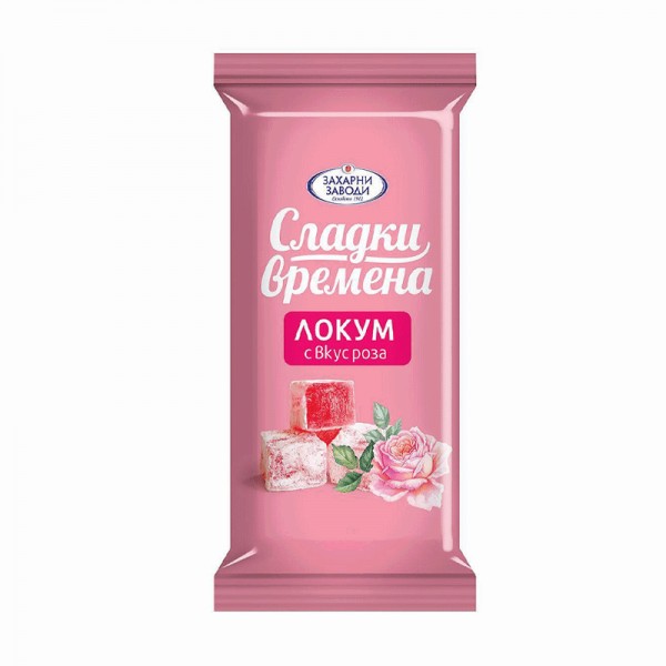 MINI LOKUM 30GR SWEET TIMES ROSES "ZAHARNI ZAVODI" 50PCS IN BOX, PRICE PER PCS.