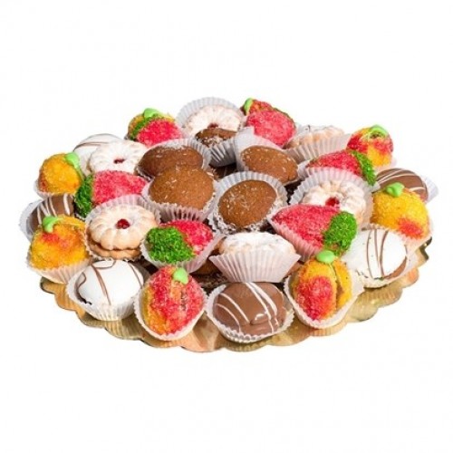 SWEETS ASSORTI ON PLATE "ZHANETA" PRICE PER KG.
