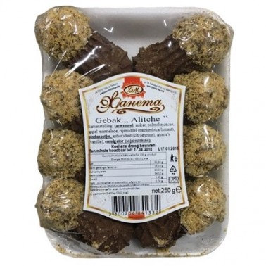 SWEETS ALICHE 250GR "ZHANETA" 14PCS IN PLATE, PRICE PER PLATE