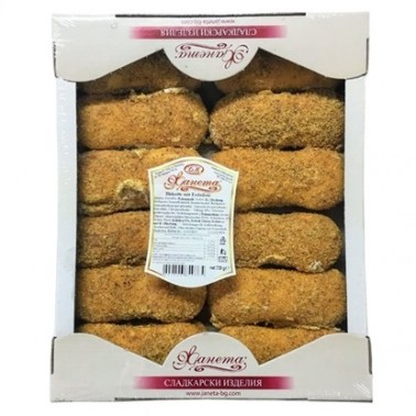 BISCOTTA PEANUT 600GR "ZHANETA" 12PCS IN BOX, PRICE PER PCS.