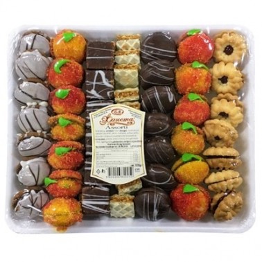 SWEETS ASSORTI 1KG "ZHANETA" 2PCS IN BOX, PRICE PER PCS.