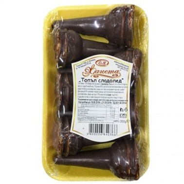 WARM ICECREAM 200GR "ZHANETA" 9PCS IN BOX, PRICE PER PCS.
